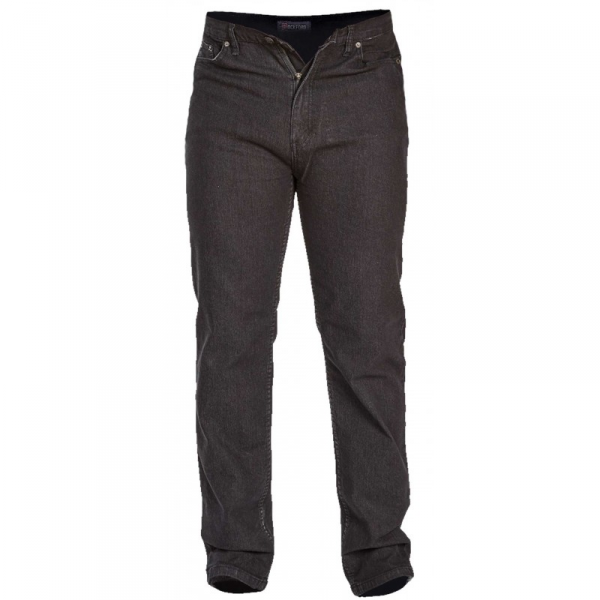 XXL4YOU - Jeans 5 poches noir delave Stretch - Longueur 34" - 87cm