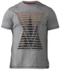 XXL4YOU - D555 - DUKE - T-shirt manches courtes melange de Gris de 3XL a 6XL - Image 1