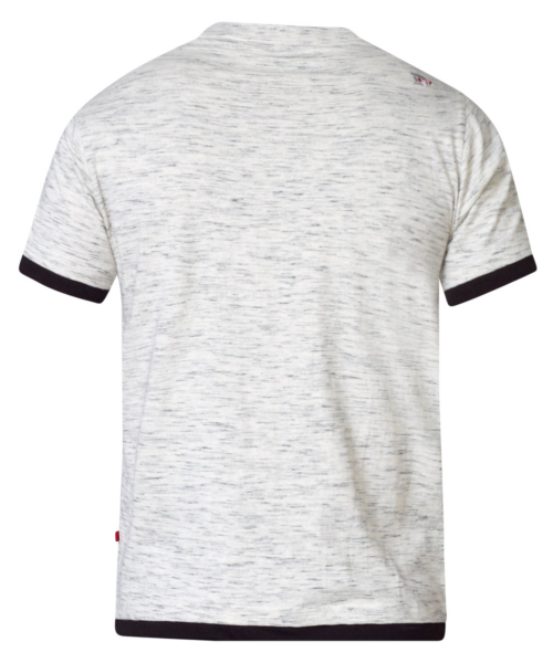 XXL4YOU - T-shirt manche courte Melange de gris clair de 2XL a 8XL - Image 2