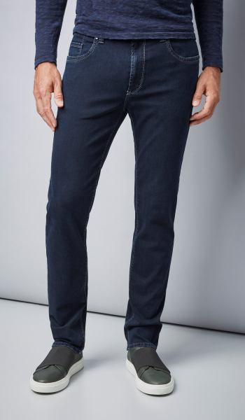 XXL4YOU - PIONIER THOMAS jeans taille Konvex stretch bleu Fonce de 27K a 40K - Image 1