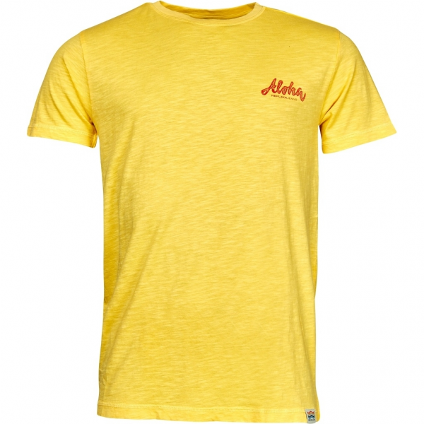 XXL4YOU - T-shirt manche courte Jaune clair 3XL a 8XL - Ride sunset