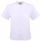 XXL4YOU Tshirt Grande Taille col en V blanc grande taille du 6XL au 12XL