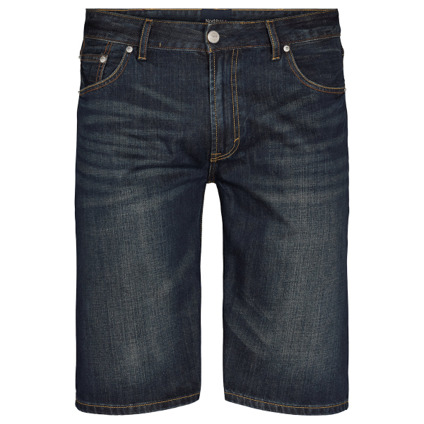 XXL4YOU - Bermuda jeans bleu delave grande taille US42 au US70