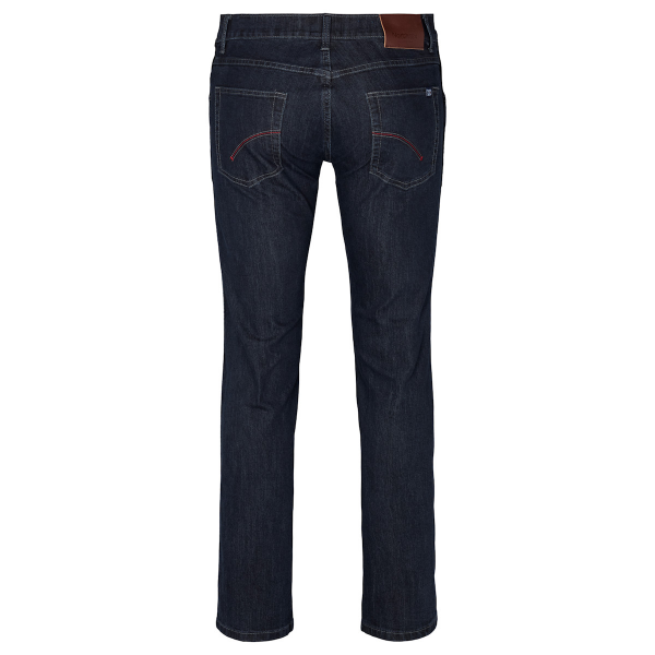 XXL4YOU - Jeans coupe Mick tres grande taille bleu fonce delave de 52US a 70US - Image 2