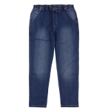 XXL4YOU Pantalon jeans taille élastiquée bleu délavé de 3XL à 12XL