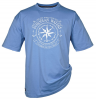 XXL4YOU - Brigg - T-shirt bleu azur manche courte 2XL a 10XL - European Waters - Image 1