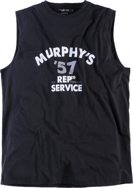 XXL4YOU - T-shirt imprime Garage Murphys noir 2XL a 8XL