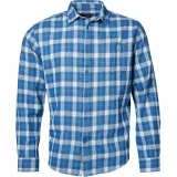 Chemise manche longue Grands carreaux bleu de 3XL à 8XL