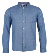 Chemise manche longue bleue de 3XL à 8XL