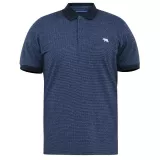 Polo bleu marine manche courte 3XL à 8XL - BRADLEY